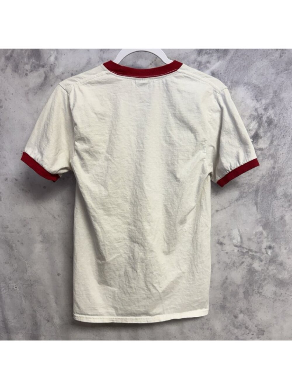 Paramore Hard Times T Shirt White Ringer Band Tee Size Small Emo Pop Punk - Picture 3 of 12